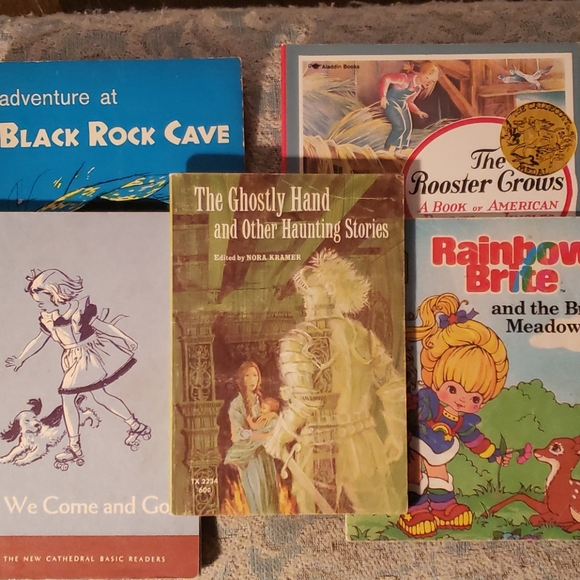 5 Vintage Children's books